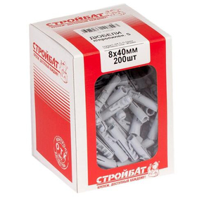 Дюбель полипропилен.S 8x40 (200 шт)