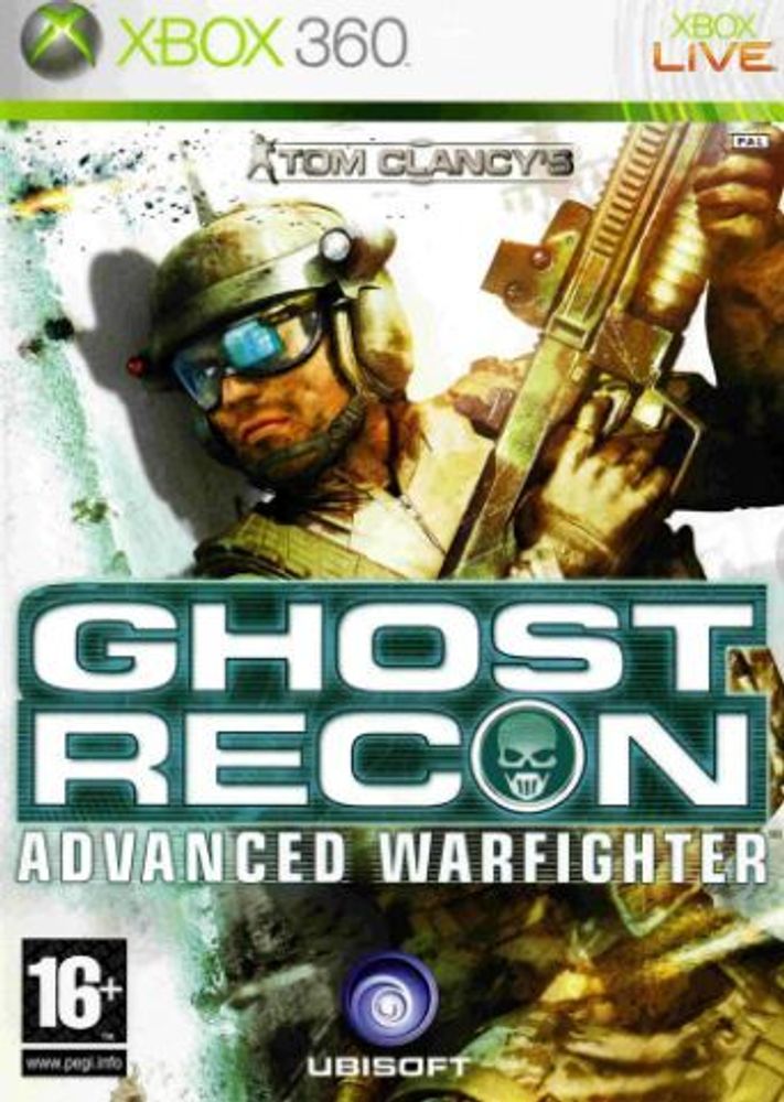 Tom Clancy&#39;s Ghost Recon Advanced Warfighter  (Xbox 360) Б/У