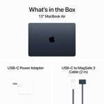 Ноутбук Apple MacBook Air 13.6 A3240 M4 (MW123HN/A), midnight в регионах России