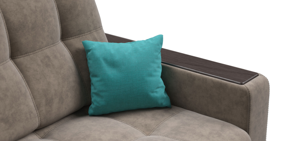 Диван Босс двухместный Велюр Роял тауп