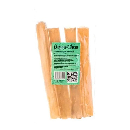 GREEN QZIN Лакомство для собак жильная палочка №5 (12,5 см).