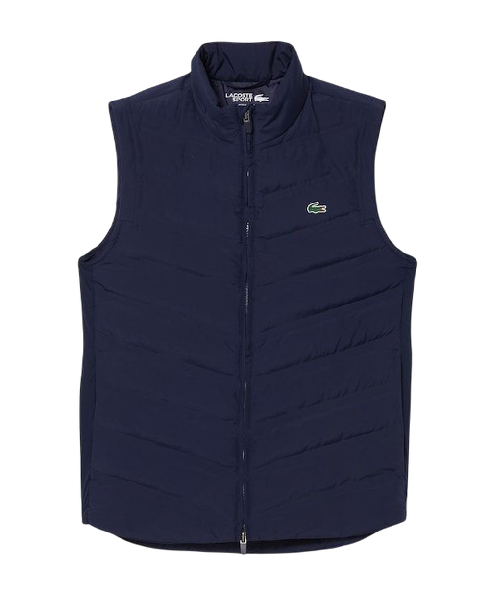 Женская теннисная жилетка Lacoste Sport Quilted Golf - navy blue