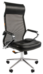 Офисное кресло CHAIRMAN 700, экокожа/сетчатый акрил
