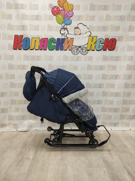Санки-коляски Ника Детям 7-5SK темно-синий