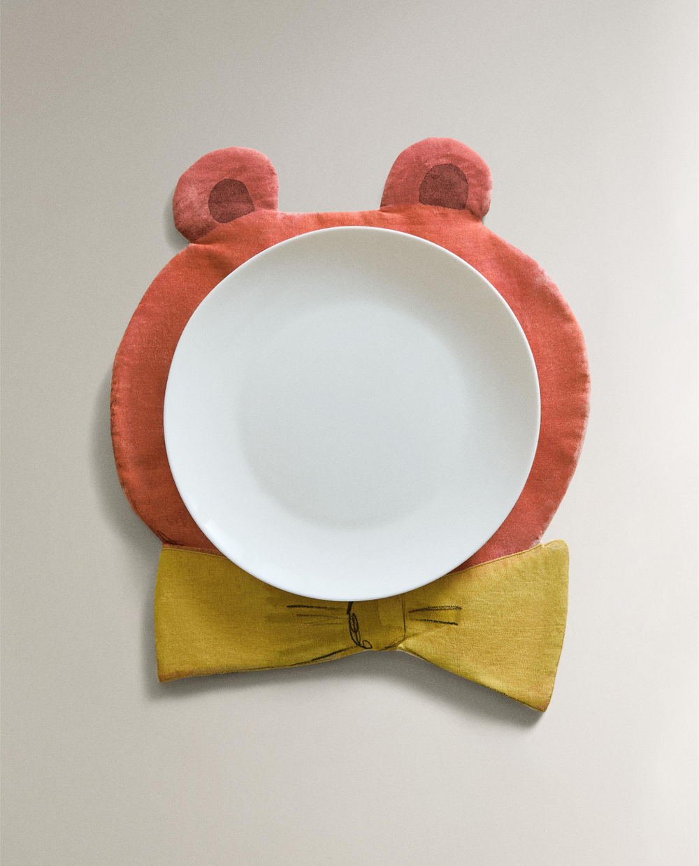 Zara Home тарелка из нержавеющей стали, цвет разноцветный, 50 см · 9611/023