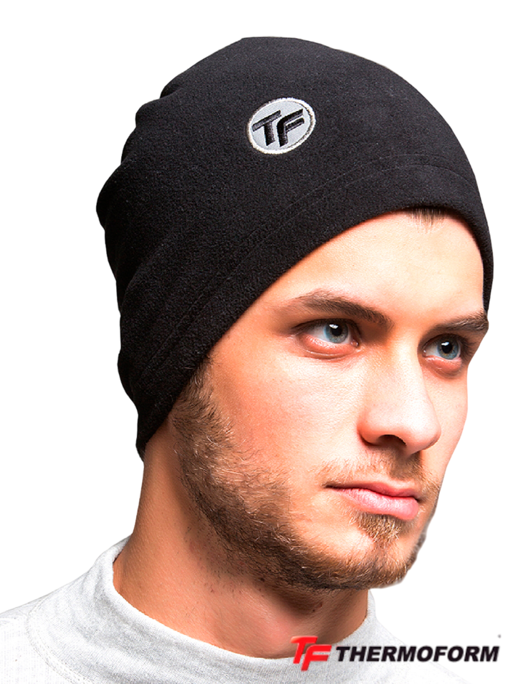 Бафф (шарф-труба) флисовый Thermoform Polar Buff (HZT19007). Чёрный