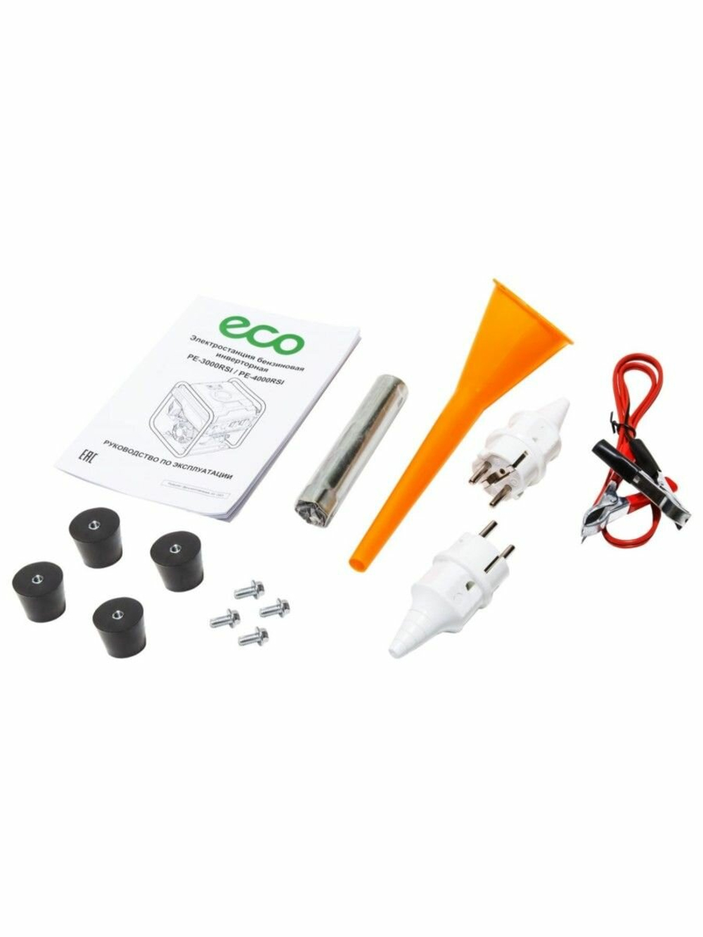 Генератор бензиновый инверторный ECO PE-3000RSI max мощность 3.0 кВт,220 В,7 л,28 кг (EC-1561-7)