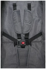 Коляска-трансформер 3в1 Luxmom V9 new серый текстиль