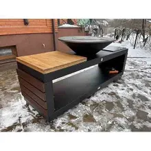 Угольный гриль-очаг DIO KITCHEN LONG 750