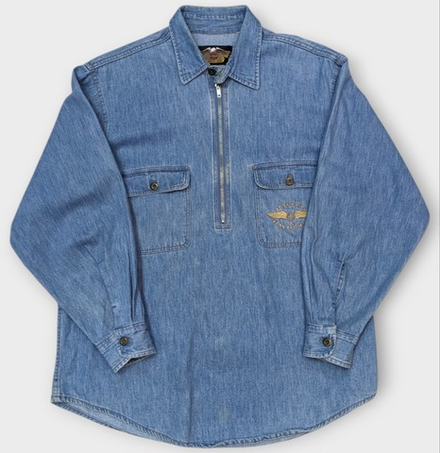 Джинсовая рубашка Harley Davidson (M/L)