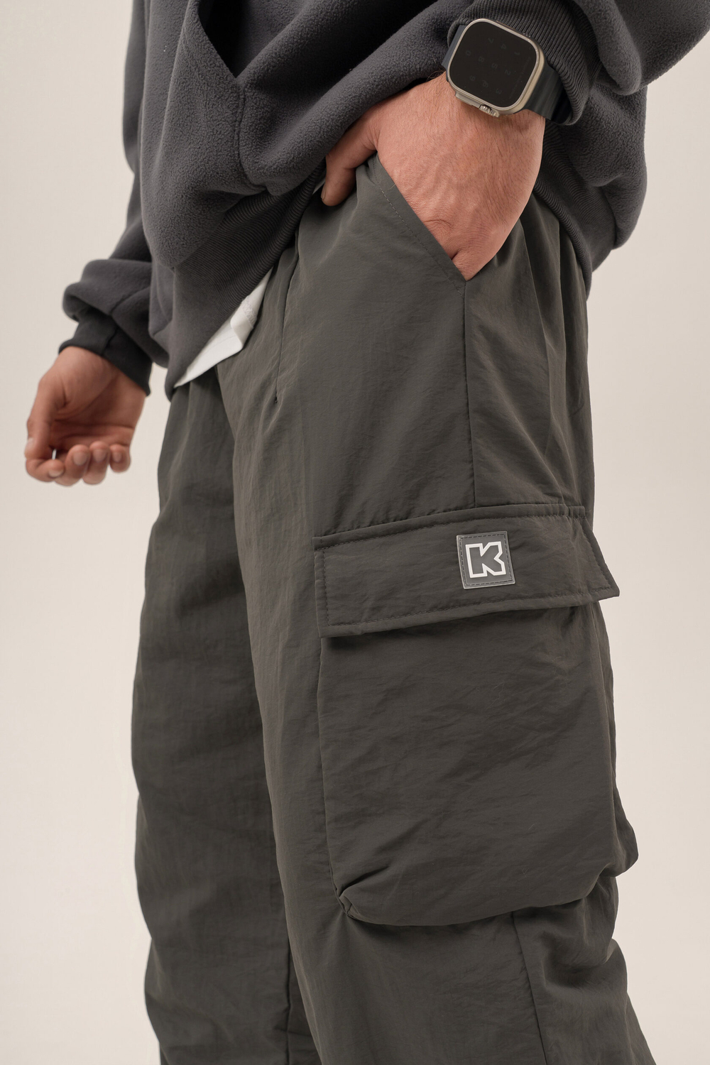 Брюки KUL'TURA "CARGO WINTER" Темно-серый