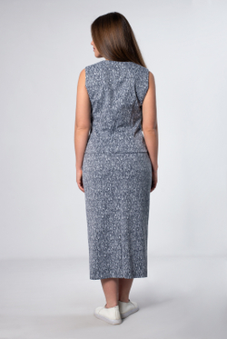 Юбка женская 4143АП, латынь #225Лаа014143АП