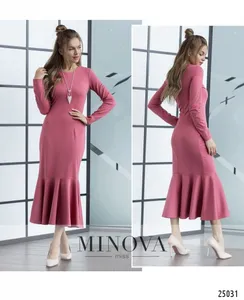 Платье 3100-розовый Minova