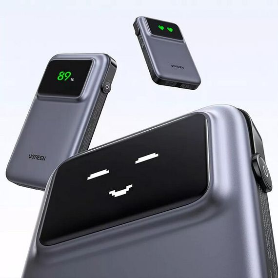 Внешний аккумулятор Ugreen PB511 UNO 10000mAh 30W (35603B) серый