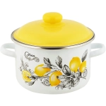 Кастрюля эмалированная 2л «CITRON» Appetite