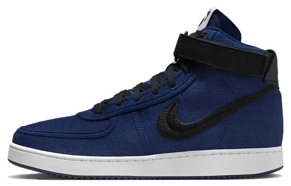 Кроссовки Stussy X Nike Vandal High "Deep Royal Blue"