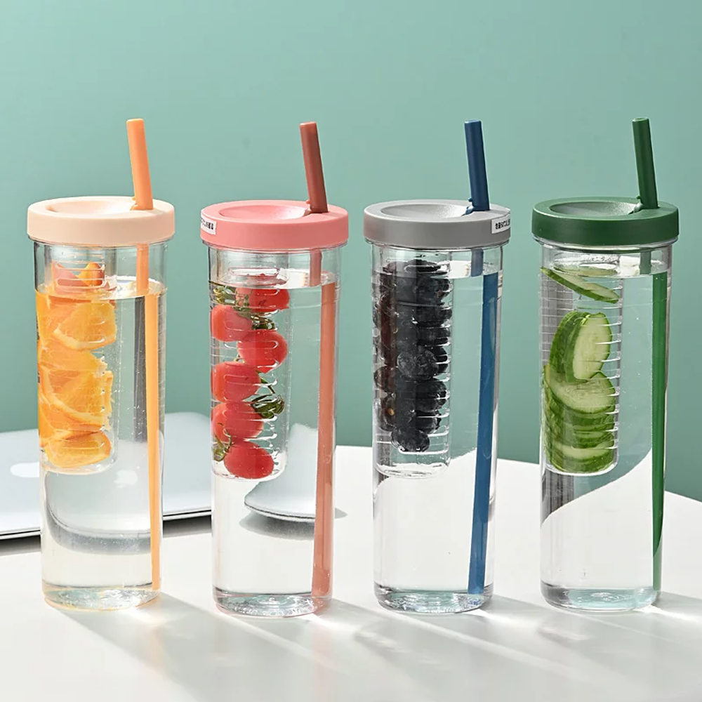 Бутылка для воды Straw, 800 мл