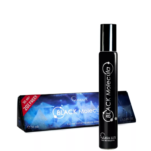 LIGA LUX 36ml BLACK MOLECULA edT men /ТВ ручка бол