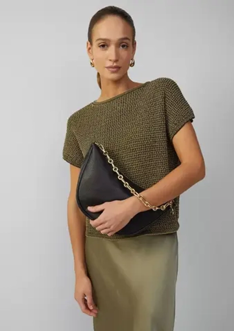 Сумка-хобо с цепочкой s.Oliver Black Label