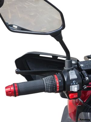 Электроскутер GT Tank 3000W 72V/30Ah - Красный фото №5