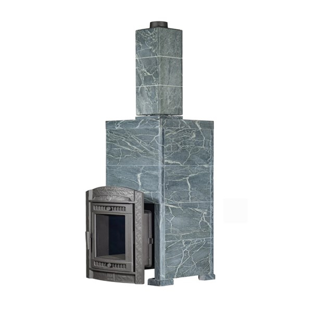 Печь банная "Атмосфера XL" в облицовке "ИМПЕРИЯ" Талькохлорит