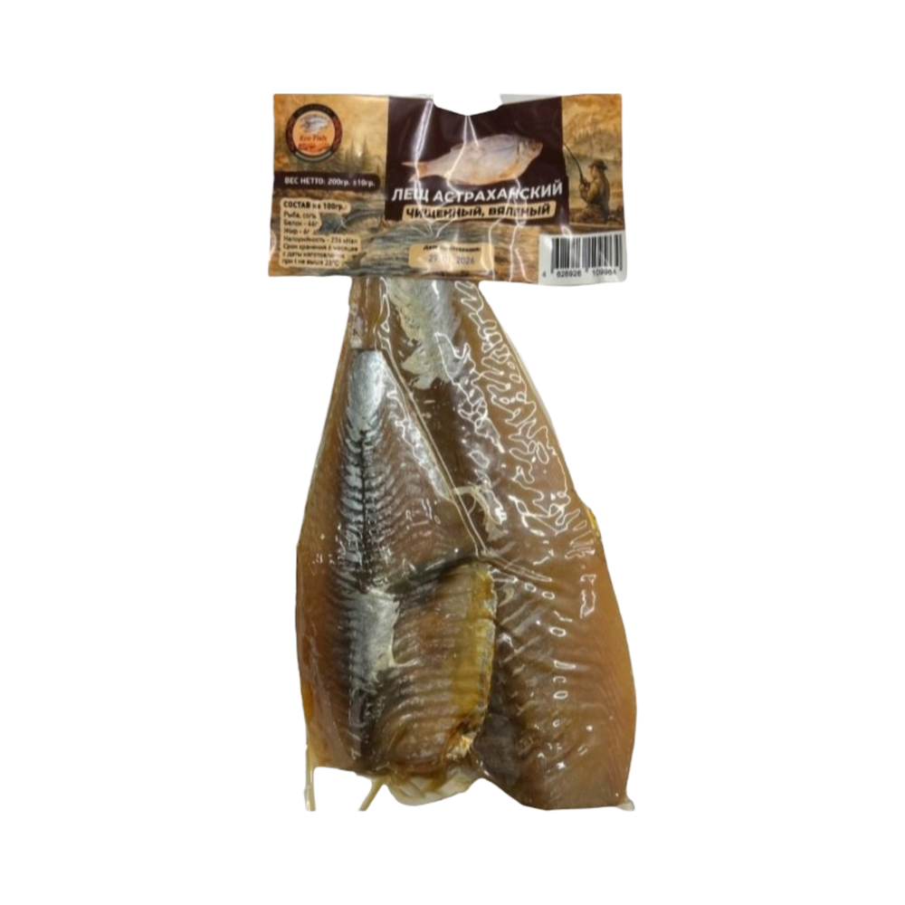 Рыба Лещ вяленный астраханский 200гр