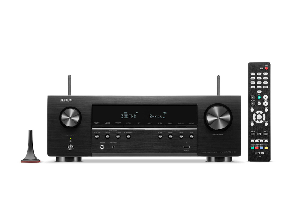 AV-усилитель Denon AVC-S660H, 135Вт, 5.2, HDMI 8K, черный