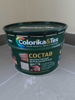 Состав деревозащитный "COLORIKA&TEX" СОСНА 2.7л