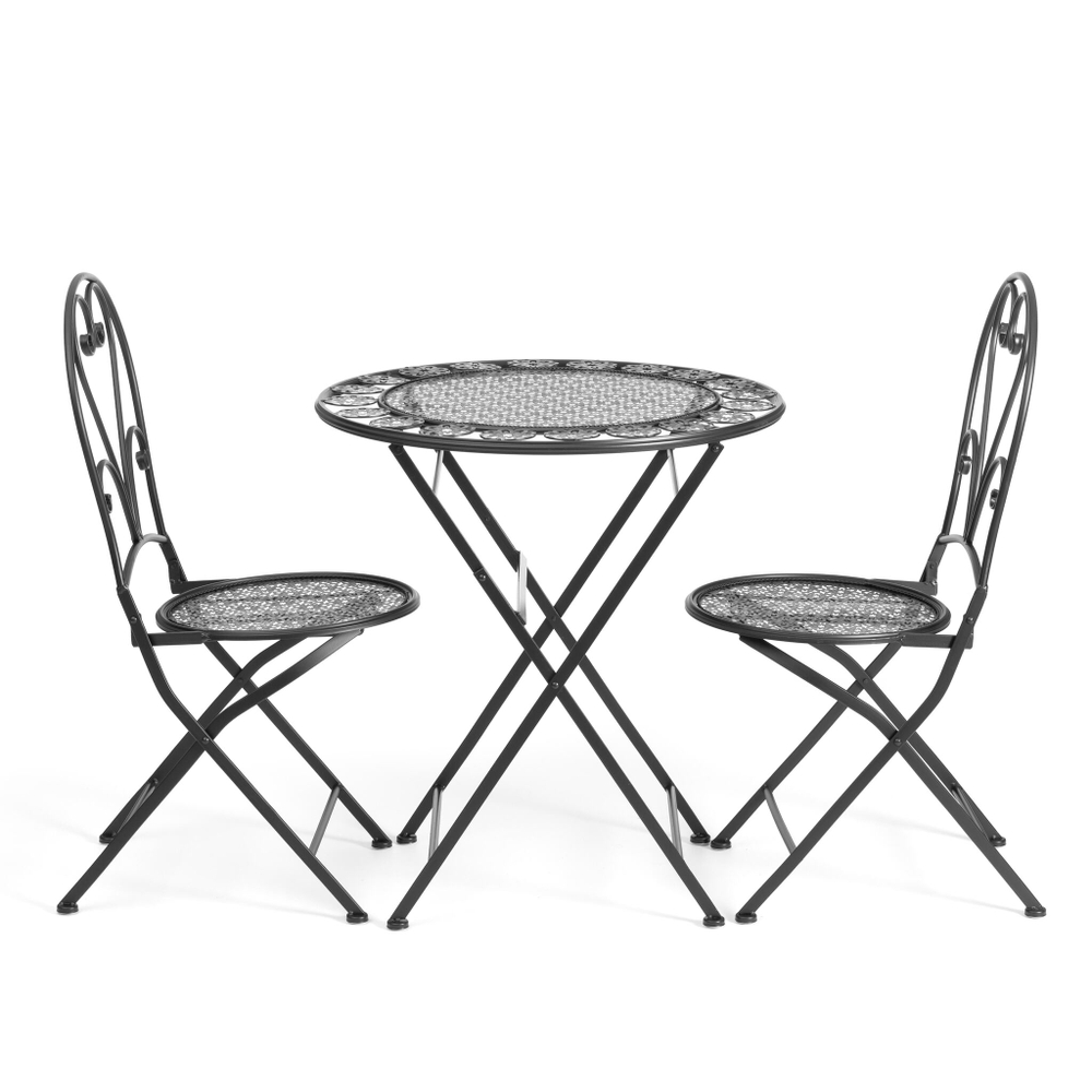 Стул Love Chair (PL08-11140) стальной сплав, черный, 40х47,5х94 см