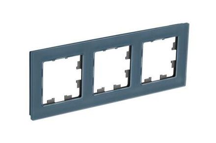 Рамка 3-м AtlasDesign Nature натур. стекло грифель SE ATN360703