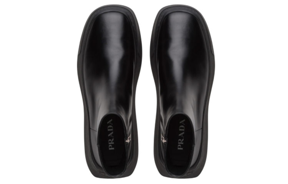 PRADA Ankle Boots Men"s Black