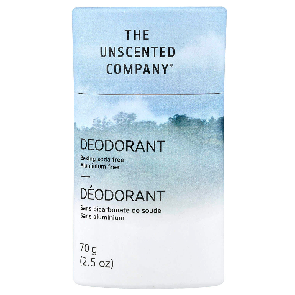 The Unscented Company, Дезодорант, без алюминия, без отдушек, 70 г (2,5 унции)