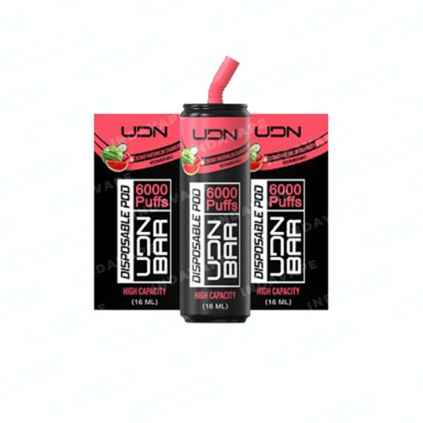 Купить Одноразовый Pod UDN BAR - Coconut Watermelon Strawberry (6000 затяжек)