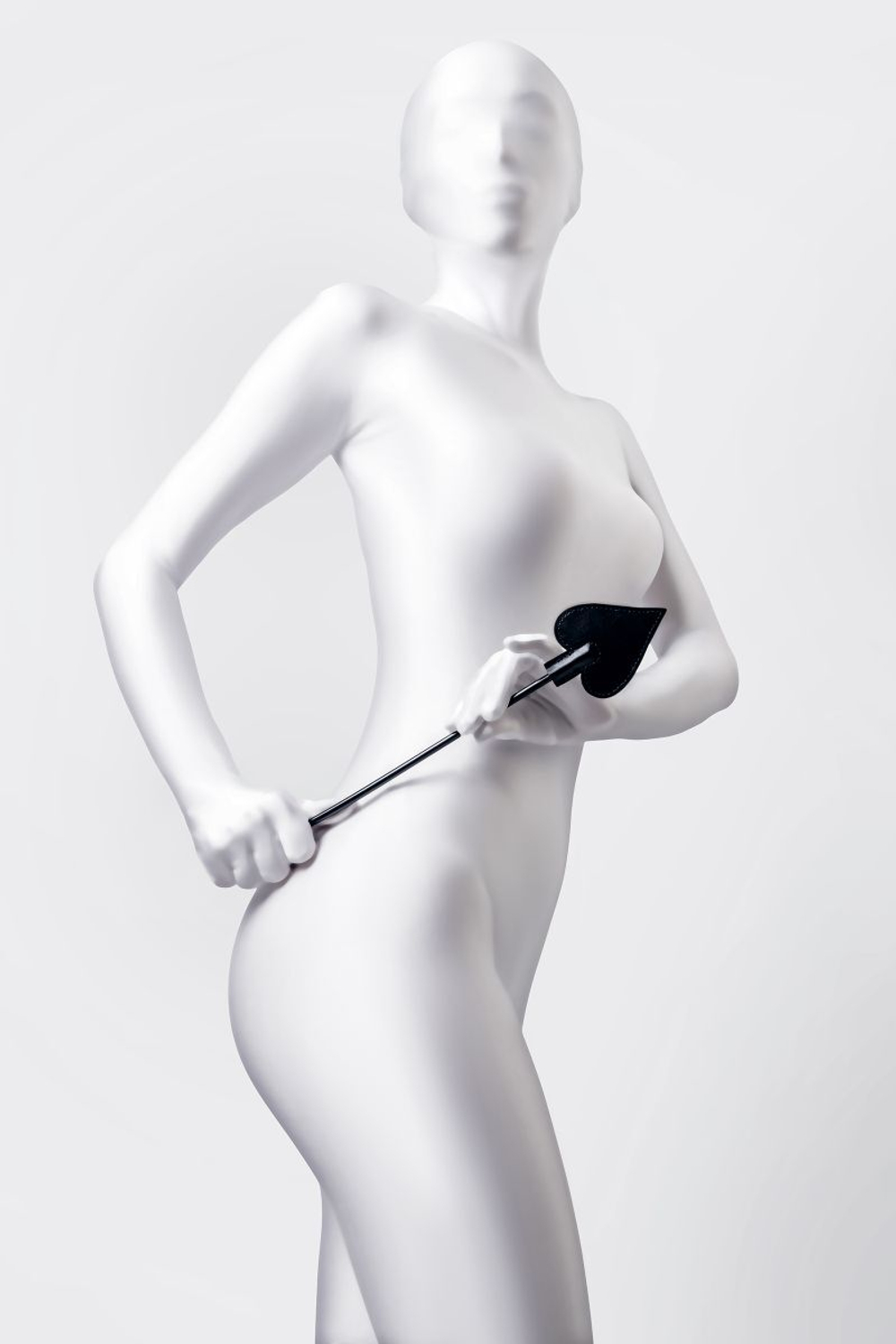 Черный стек Anonymo - 36 см. (Цвет: черный)