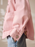 Куртка джинсовая для девочки Next E25-206, Белый, Розовый