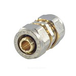 Муфта МП латунь никель обжим Дн 20 ГОСТ 32415-2013 7003 Aquasfera 7003-02