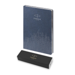 Подарочный набор: Шариковая ручка Parker Jotter + ежедневник, синий