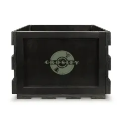 Crosley Record Storage Crate Black
