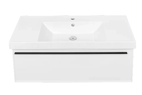 Тумба с раковиной LA FENICE Elba Bianco 100 белая
