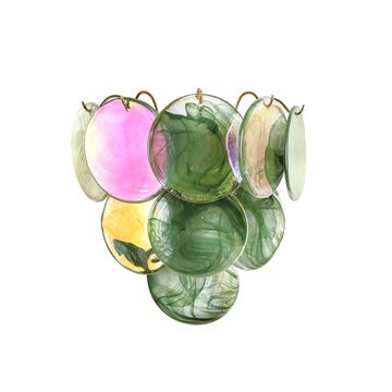 Бра 3*E14 10492W Green зеленый Lolly LOFT IT