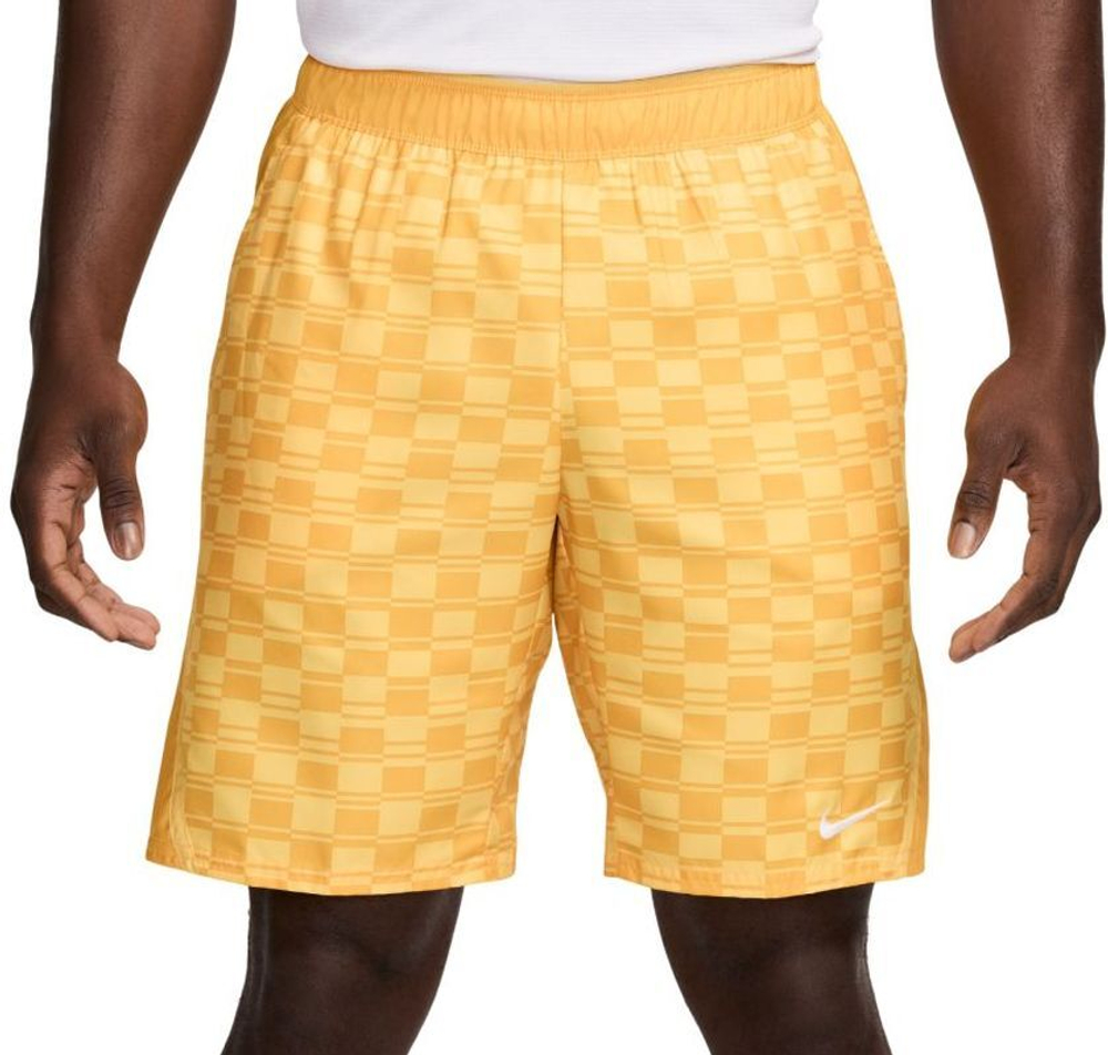 Мужские теннисные шорты Nike Court Victory - желтый