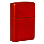 Зажигалка Zippo Classic с логотипом и покрытием Metallic Red