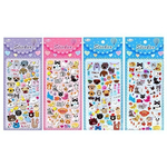 Наклейки 3D 10*22см,в ассорт. "Кошки и собаки" (Центрум)