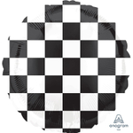 Шар Фольгированный Шахматная доска (Черный)
