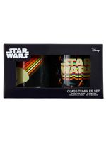 Набор бокалов стеклянных Funko Star Wars Retro Retro Vehicles Tumbler Set 2шт