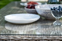 "Эспрессо" обеденная группа плетеная, цвет бежевый