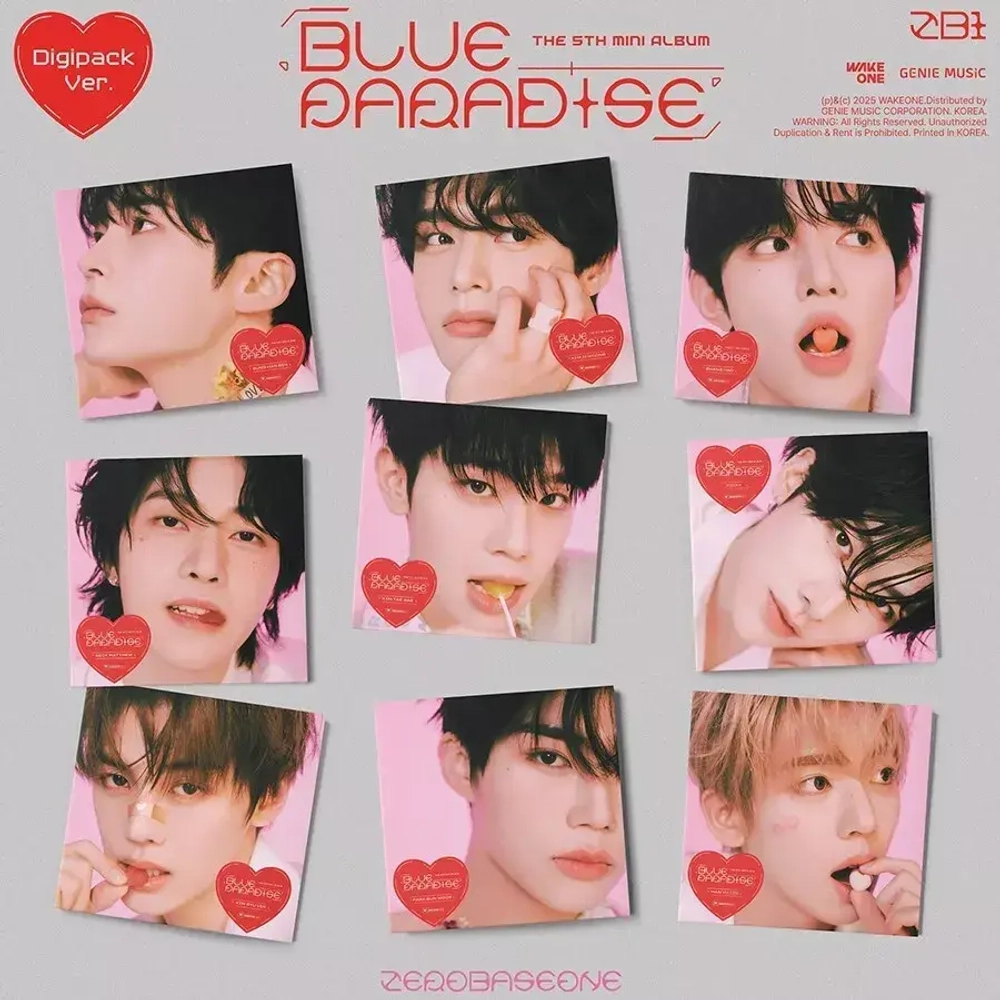 Альбом ZEROBASEONE ZB1 - BLUE PARADISE [Digipack ver.] (Тхэрэ ver.)
