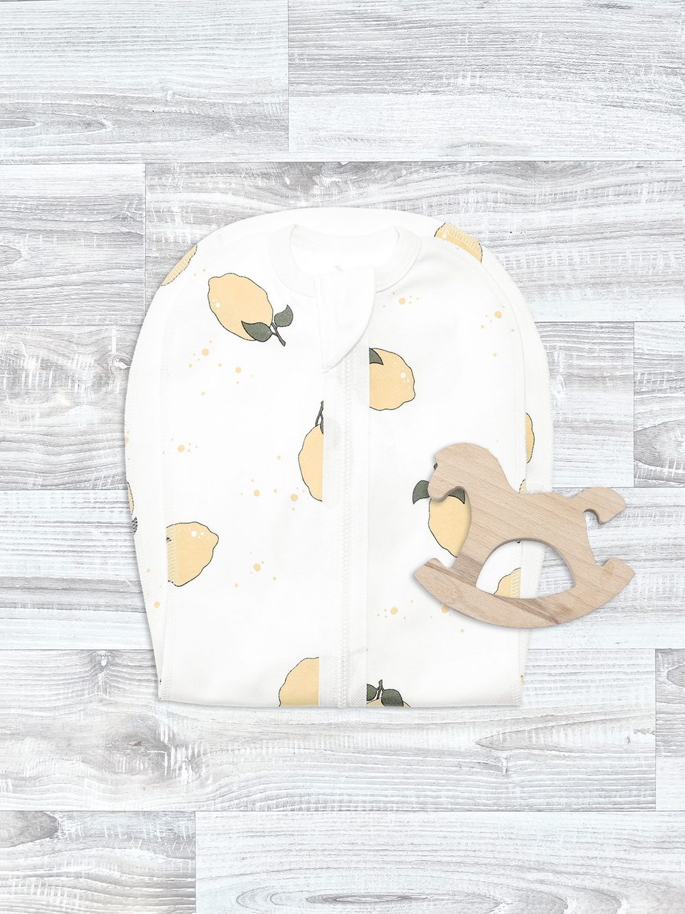 Пелёнка-кокон Mjölk Лимоны