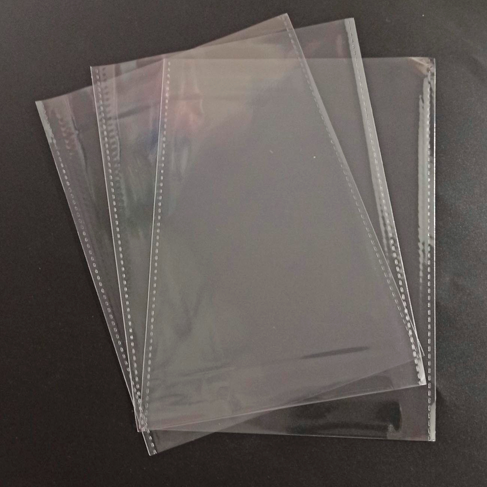 Пакеты прозрачные без липкой ленты упаковочные пластиковые