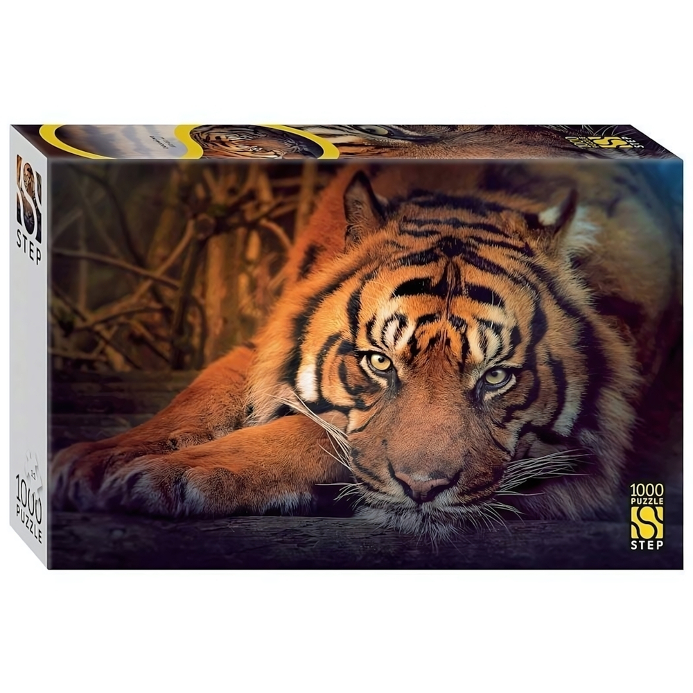 Пазл 1000эл. "Сибирский тигр" (Степ пазл)